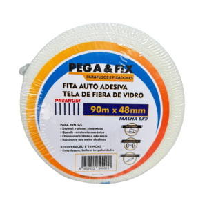 Fita Telada 48mm 90m – Acabamento Perfeito e Mais Resistência no Tratamento de Juntas