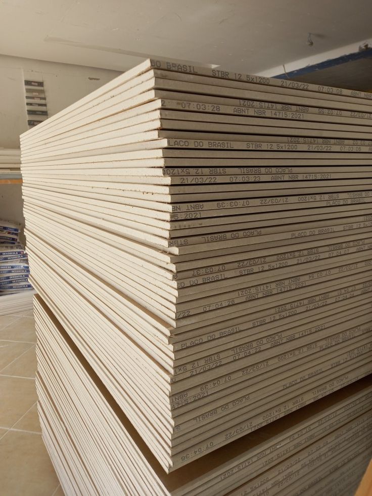 Placa de Drywall Standard (ST) Branca 1,20 x 1,80 m - Imagem 2